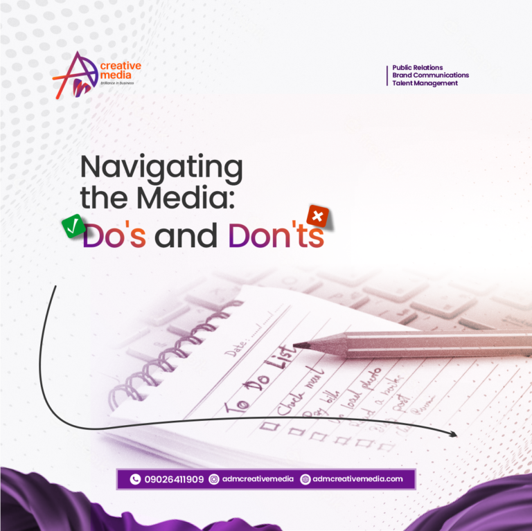 Navigating The Media: Dos and Don'ts | ADM Creative Media