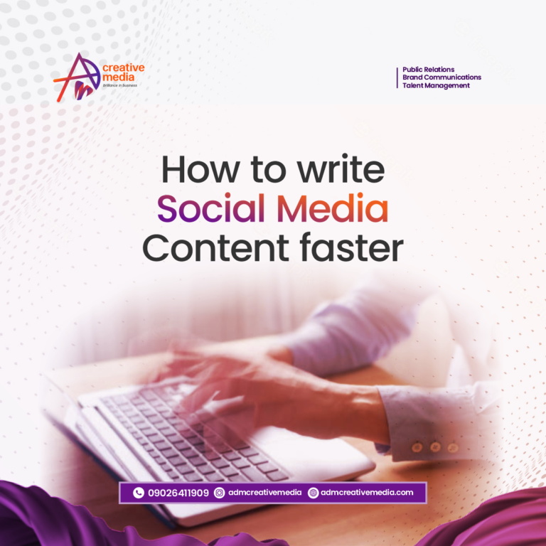 How to write social media content faster 2 | VCP9JA